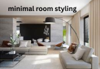 minimal room styling