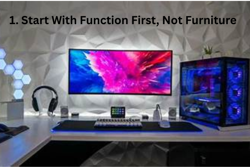 1. Start With Function First, Not Furniture