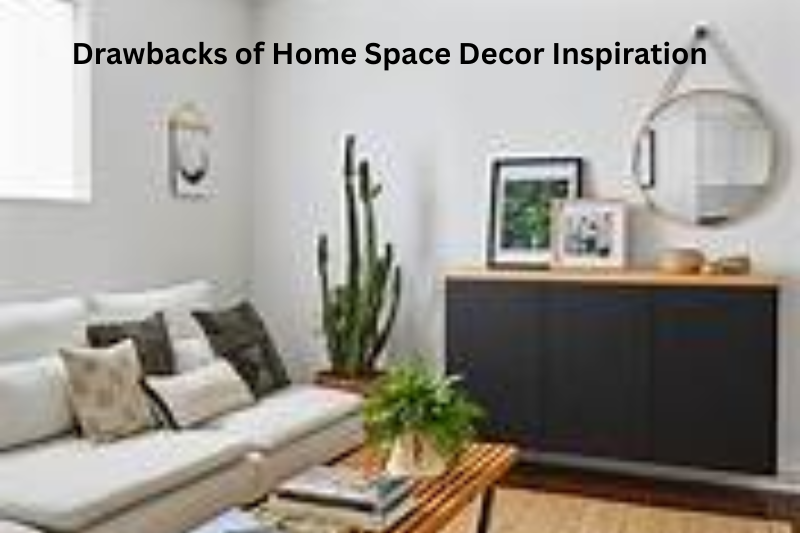 Drawbacks of Home Space Decor Inspiration
