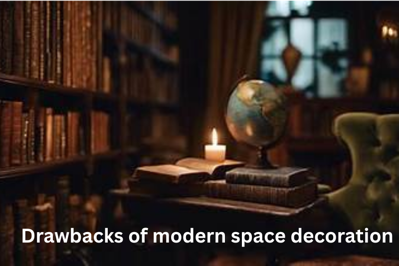 Drawbacks of modern space decoation