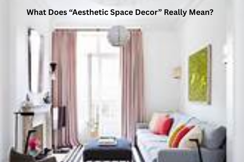 What Does “Aesthetic Space Decor” Really Mean