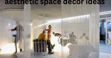aesthetic space decor ideas